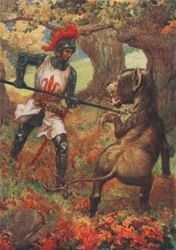 Sir Calidore and the Blatant Beast, from The Faerie Queene by Edmund Spenser